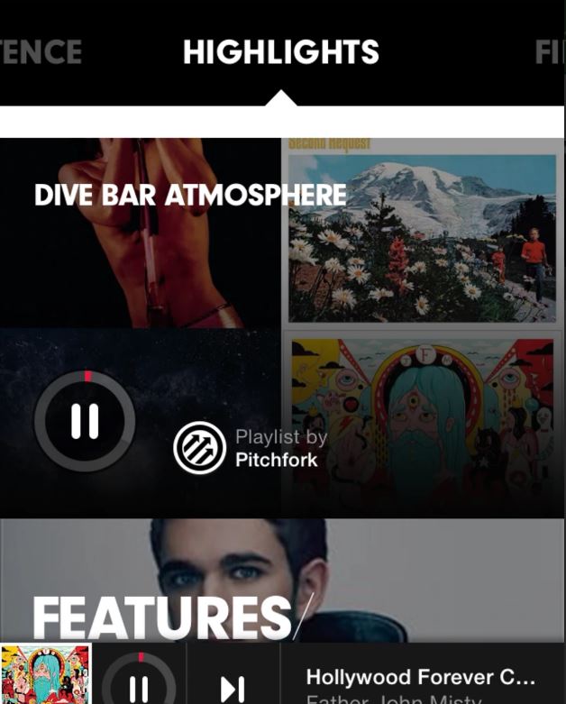 BeatsMusic app for iOS