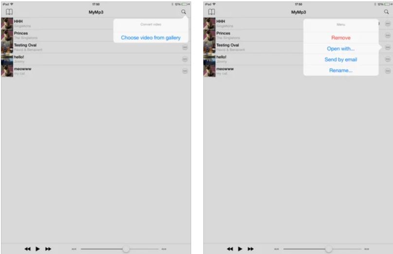Mymp3 YouTube to mp3 Converter for iOS