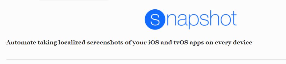 Snapshot Free Screenshot app for iOS