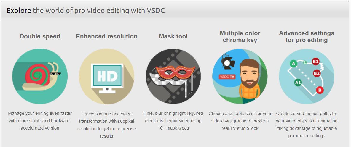 VSDC Free Video Editing app for PC