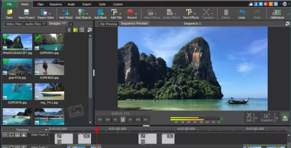 Videopad free video editing app for pc