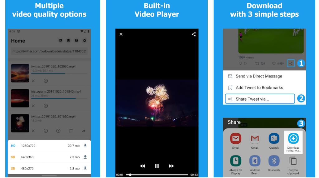 Download Twitter Videos for Android Gifs