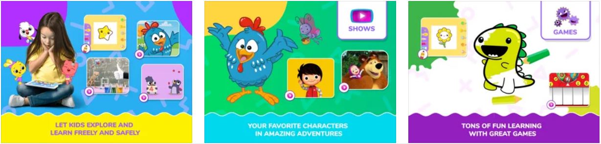 PlayKids Cartoon Apps for iOS iPhone iPad