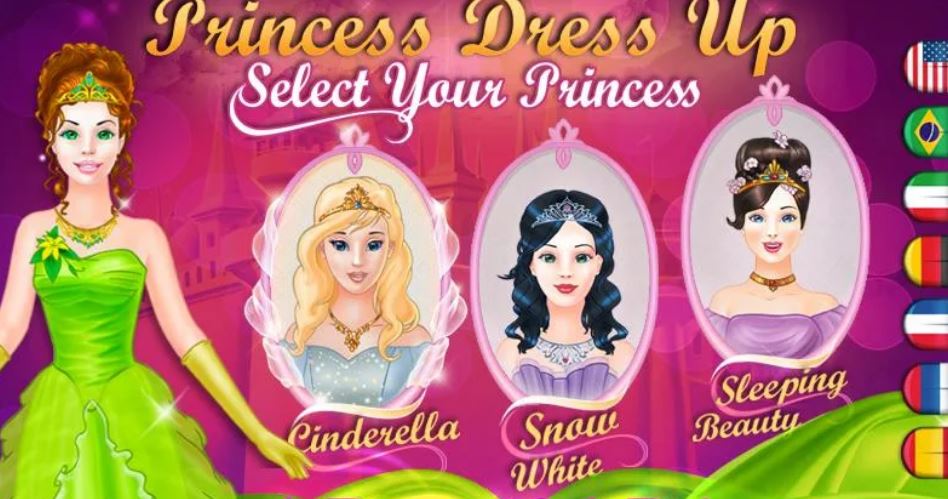 Princess Dressing app for girls