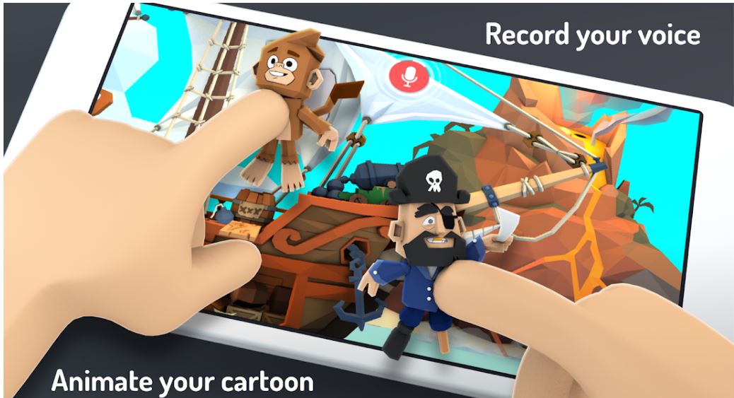 Toontastic 3D animation maker app for android