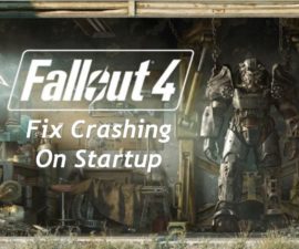 Fallout 4 Fix Crashing on Startup on PC Android Xbox iOs PS4