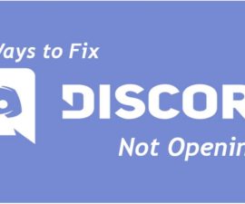 Ways methods to Fix Discord Not opening