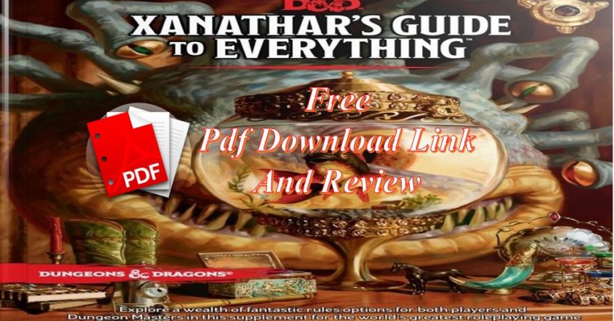 Xanathar's Guide to everything free pdf download google drive link