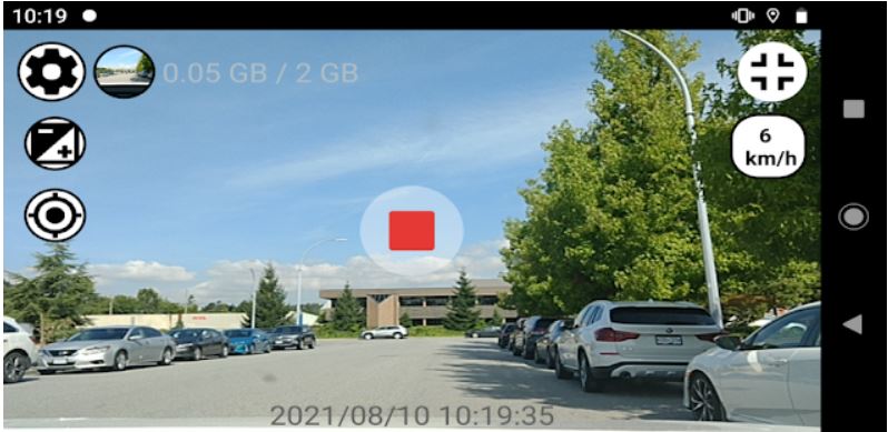 Drive Recorder A free dash cam app