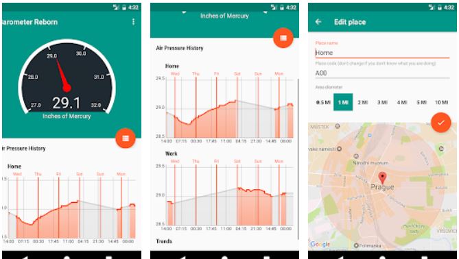 Barometer reborn barometer pressure apps for android 2021